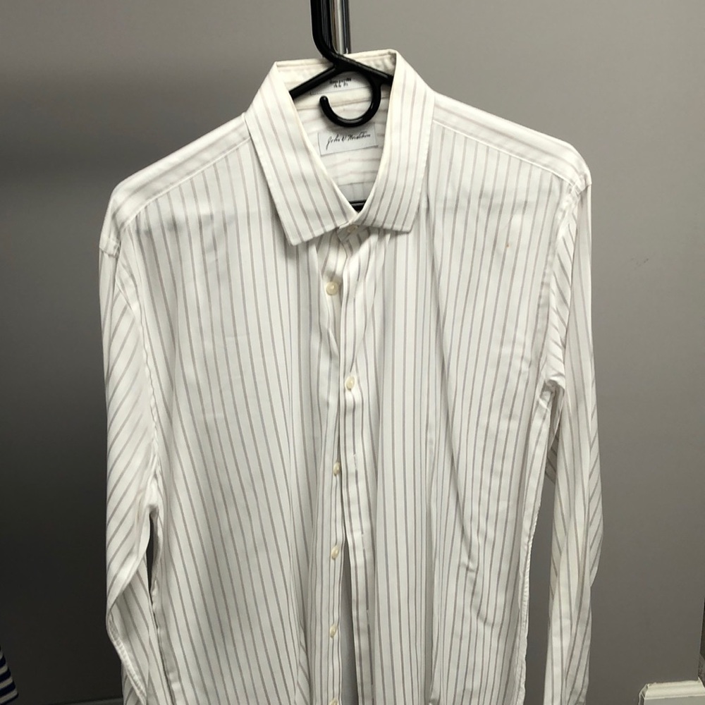John W. Nordstrom dress shirt with French cuffs